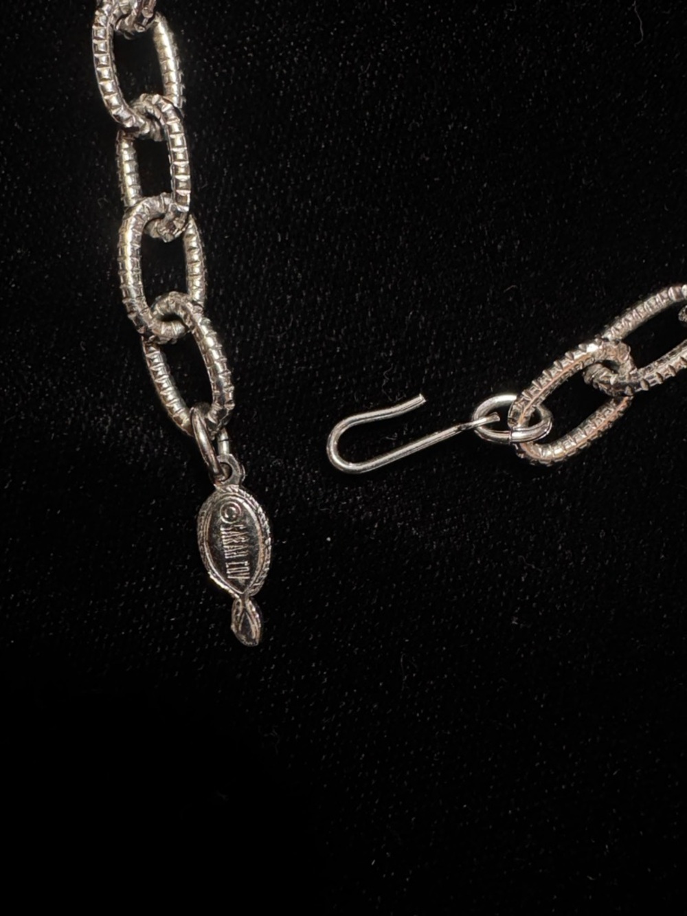 Vintage Sarah Coventry Silver-tone Chain Necklace - Picture 3 of 8